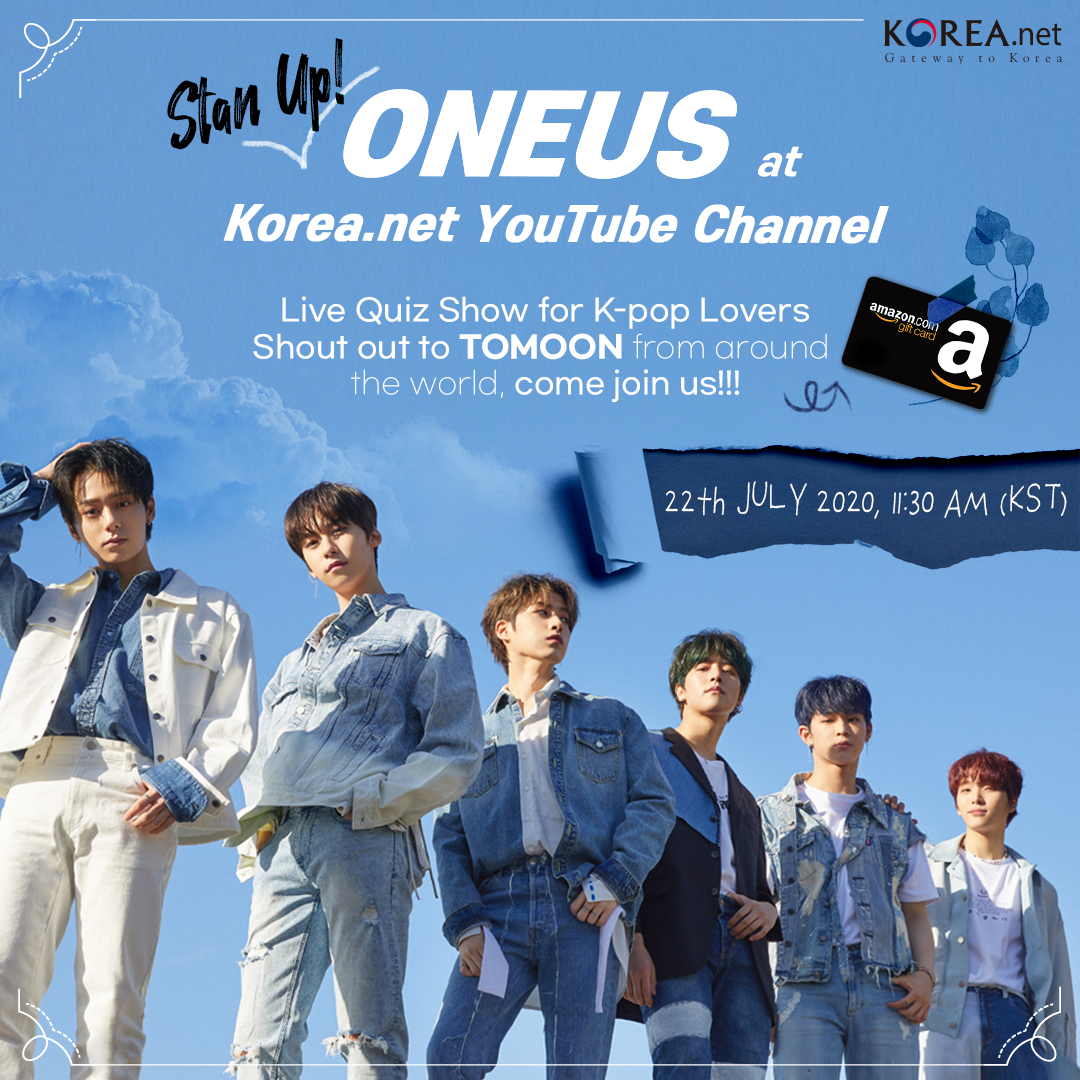 Live Quiz Show pour les fans du K-Pop avec ONEUS
