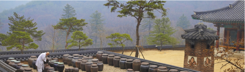 La cuisine des temples bouddhiques coréens