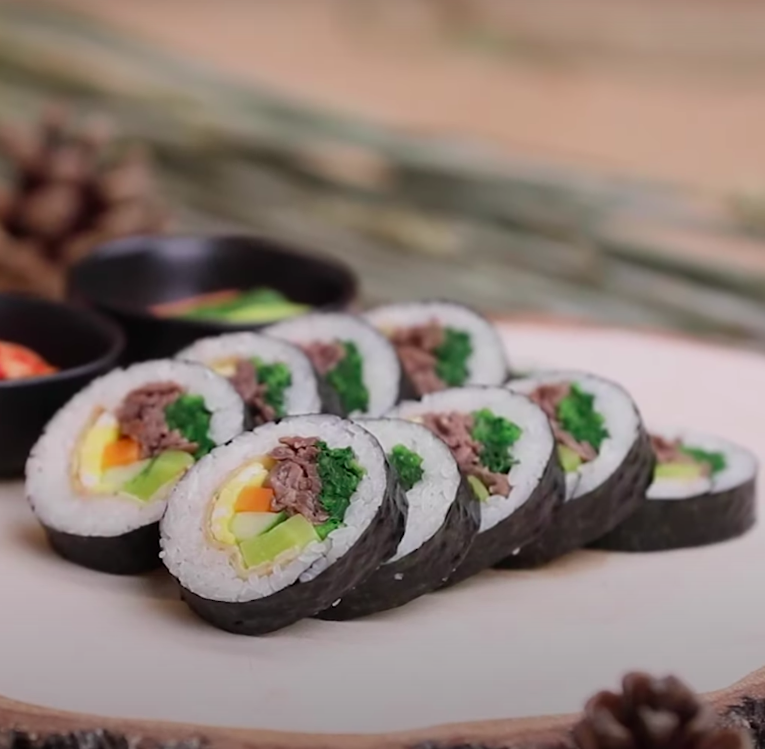 Kimbap (Rouleau de riz)